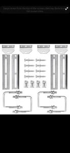 (4) 12" Galvanized Swivel Top Bunk Bracket Kit For Boat Trailer 1.5X3 2x3 3x3 - Picture 1 of 1