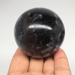 Piedra preciosa natural esferas índigo gabro 301,5 g, 2,3", Reiki, @Madagascar, MSP564 - Imagen 1 de 8