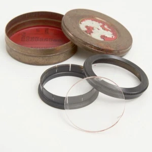 VINTAGE KODAK EKCO No.6 FILTER 30mm PUSH-FIT GLASS FILTER #AC986 - Picture 1 of 5