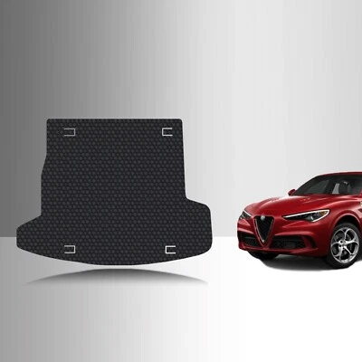 Alfombrilla de carga ToughPRO sin subwoofer negra para Alfa Romeo Stelvio 2017-2025 Foto 1 de 4