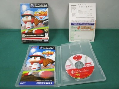 Game Cube Jikkyo Pawafuru Puroyakyu 10. Baseball. postcard. GC. JAPAN GAME 39615 - Image 1 of 4