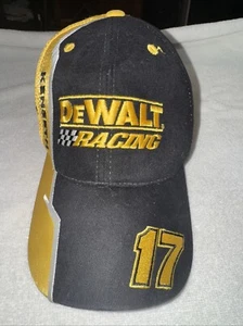 NASCAR Roush Racing Hat Matt Kenseth Strapback Hat Yellow Black Cap OSFA  #17 - Picture 1 of 5