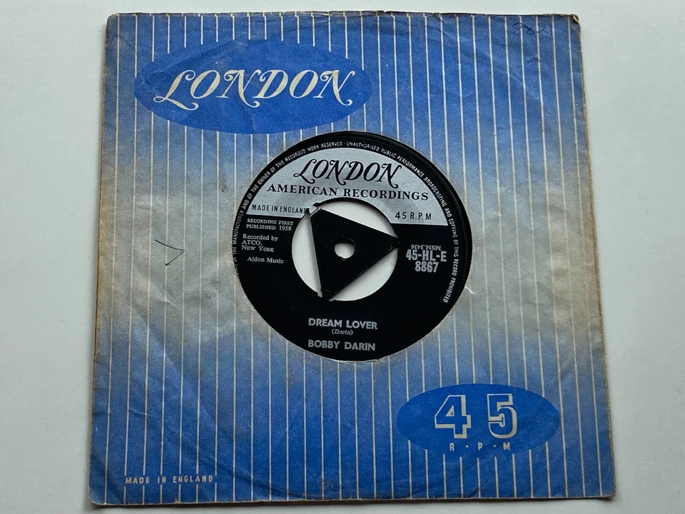 BOBBY DARIN ORIGINAL  UK 1958  LONDON  45  DREAM LOVER - Image 1 of 4