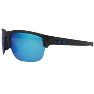 Oakley OO 9413-0665 Polarized Sliver Edge Steel Grey Prizm Sapphire Sunglasses - Picture 1 of 5
