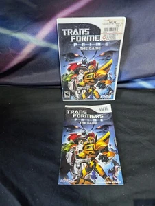 SIN JUEGO Transformers Prime: The Game (Nintendo Wii, 2012) Solo caja y manual  - Imagen 1 de 3