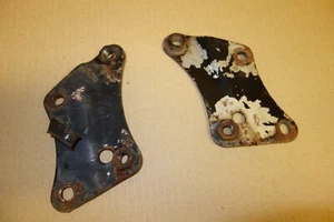 HONDA CM200 T MC01 CM 200 set of exhaust silencer brackets mounts stays frame - Picture 1 of 6
