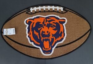 Chicago Bears NFL Football Scatter Accent Rug 31 x 19 Fanmats