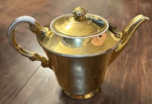 24K Gold Plated Tea Pot - Picture 1 of 4