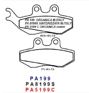 PASTIGLIE FRENO BEVERLY 200 ANT/POST (TEK-PA5199C)  - Foto 1 di 1