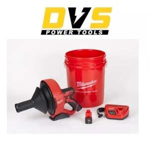 Milwaukee M12BDC8-202C Cordless 12V Drain Cleaner (8mm) Kit 4933451633 - 2 Batts - Picture 1 of 1