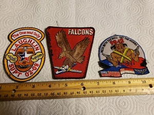 USAF UPT Pilot Training Class Patch Set 02-09 99-12 Falcons Laughlin AFB Texas - Picture 1 of 3