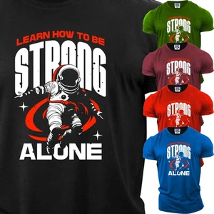 Camiseta Para Hombre Divertida Hombre Fuerte Gimnasio Entrenamiento Manga Corta EE. UU. Nueva Camiseta Regalo S-3XL - Imagen 1 de 11