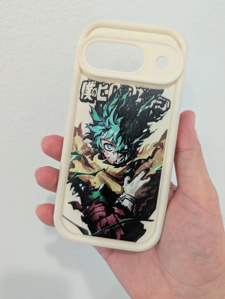 Funda de teléfono Mi Hero Academia para Google Pixel 9 / 9 Pro, carcasa trasera mate suave Foto 1 de 1