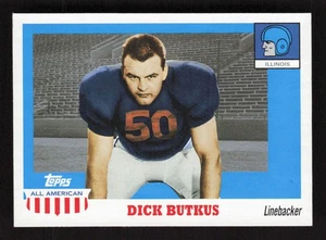 Dick Butkus 2005 Topps All American #28 Illinois Fighting Illini - Picture 1 of 2