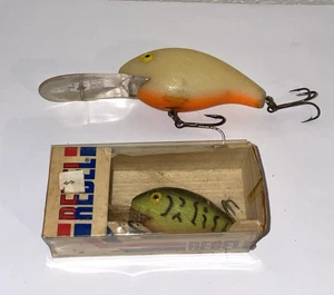 ZWEI VINTAGE REBEL DEEP WEER ANGELKÖDER - Bild 1 von 6