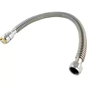 SharkBite 1 Zoll FIP x 1 Zoll FIP x 24 Zoll gewellter SST Wasserenthärter Anschluss #3 - Bild 1 von 4