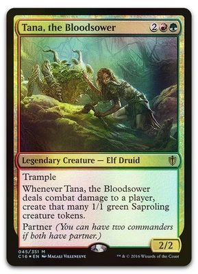 Tana, the Bloodsower #45 (Foil) (LP) Commander 2016 C16 Magic MTG - Image 1 of 2