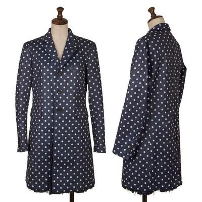 Chaqueta Larga Comme des GARCONS Lunares Forrada con Volantes Talla S (K-163917) Foto 1 de 4