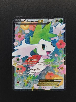 Shaymin EX RC21/RC25 Legendary Treasures Radiant Collection Pokemon TCG Card LP - Image 1 of 2