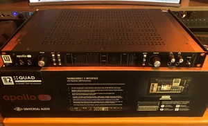 UAD Apollo 8 Quad Thunderbolt 2  WITH THUNDERBOLT 3 UPGRADE OPTIONS CARD - Picture 1 of 11