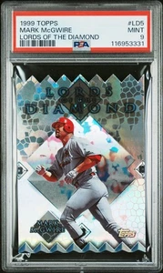 Mark McGwire Lords of the Diamond 1999 Topps #LD5 Foil PSA 9 - Picture 1 of 2