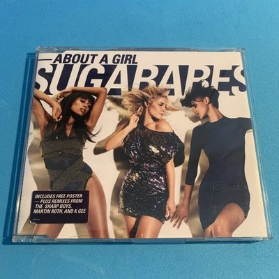 Sugababes - About A Girl (CD, 2009) 4 TRK Maxi Single INC Poster *RARE* NM - Image 1 of 4