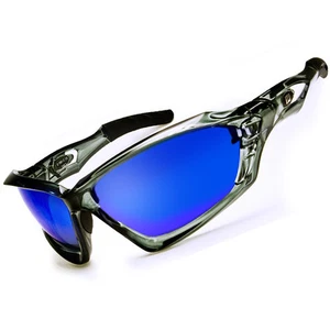 Daisan Sonnenbrille Sportbrille Autofahrer Motorsport vollverspiegelt blau  - Bild 1 von 6
