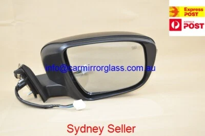 NOVO ESPELHO DE PORTA PARA NISSAN X-TRAIL T32 2014 LIGADO~ (DIREITA, SEM CÂMERA, SEM DOBRA AUTOMÁTICA) - Imagem 1 de 2