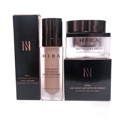 Mini juego de suero liposoma HERA Age Away Aesthetic BX83 25 ml y crema BX 25 ml Foto 1 de 4