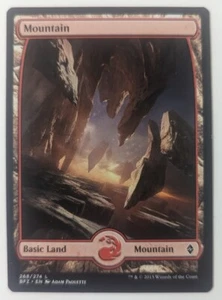 Mountain, Battle for Zendikar 268/274, Full Art Land, Magic The Gathering, MTG - Picture 1 of 2