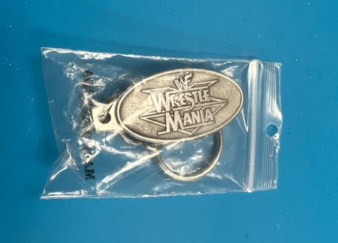 WWF 1999 Wrestlemania XV First Union Center Key Chain Stone Cold Steve Austin Cover