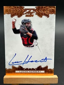 Lucas Herbert 2015 Leaf Ultimate Draft Bronze Autograph Auto Braves - Picture 1 of 2