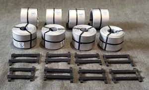 LMH 8722 Detail STEEL COIL Car Truck Load GALVANIZED SS 8 Coils w RACK 60" 7' HO - Picture 1 of 12