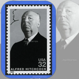 1998 ALFRED HITCHCOCK 4th Legends of Hollywood Single -MINT-GENUINE- Stamp #3226 - Picture 1 of 2