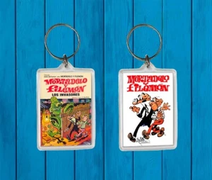 MORTADELO Y FILEMON LOS INVASORES TEBEO LLAVERO KEYRING - Imagen 1 de 2