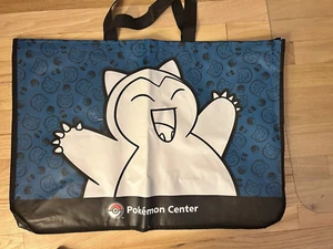 Pokémon Worlds 2024 Championships Pokémon Center Pop Up Shop Snorlax Bag - Picture 1 of 2