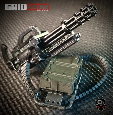 1:12 M134 Minigun Rig For G.I. Joe Classified 6” Marvel Action Figures 068 Cover