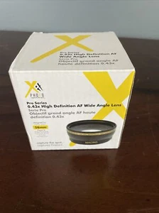 Xit Pro 58mm 0.43x High Definition AF Wide Angle Lens for Digital & video camera - Picture 1 of 7