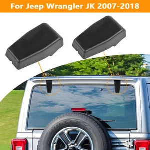 Rear Door Window Liftgate Hinge Cover for 2007-2018 Jeep Wrangler JK Replace - Picture 1 of 11