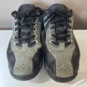 Oakley Black Gray Leather Suede Tactical Sneakers Shoes Men's Size 10 Casual - Picture 1 of 12