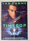 Timecope * Org 1994 Affiche pakistanaise 1-Sht * Jean-Claude Van Damme * Action