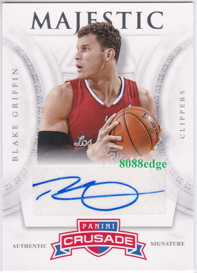 2012-13 PANINI CRUSADE MAJESTIC AUTO: BLAKE GRIFFIN - AUTOGRAPH CLIPPERS/SOONERS - Image 1 of 1