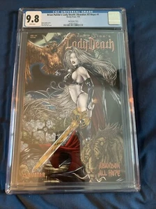 CGC 9.8 Lady Death Abandon All Hope #1 2005 Only 1 CGC 9.8 Ryp Variant Awesome! - Picture 1 of 13