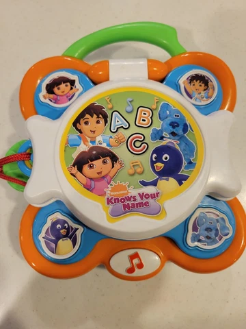 Nickelodeon Knows Your Name Musical Alphabet Toy Dora,Diego,blue,backyardigans Cover