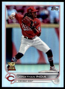 2022 Topps #563 Jonathan India Rainbow Foil - Picture 1 of 2