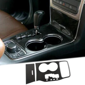 Cubierta de caja de cambios central para Jeep Grand Cherokee 2011-2013 fibra de carbono - Imagen 1 de 7