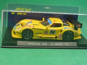 Fly Slot a21 Marcos 600 LM gelb #81 Neu in OVP 1:32 SLOT CAR SCALEXTRIC - Bild 1 von 2