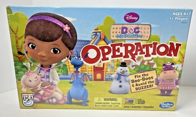 New Disney Junior Doc McStuffins Operation Game Hasbro Sealed Made In USA 2013 - Image 1 of 4