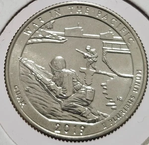 W War In the Pacific Guam 2019 lanzamiento limitado US West Point Quarter 25C 1 - Imagen 1 de 2