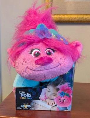 Dreamworks Trolls Poppy Pillow Pet Sleep time Lite  - Image 1 of 4